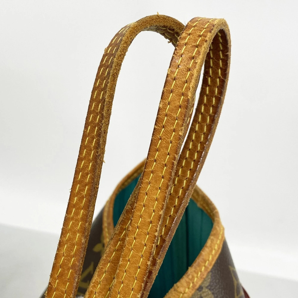 LOUIS VUITTON Brown Monogram Neverfull MM Tote Bag - Picture 8 of 11